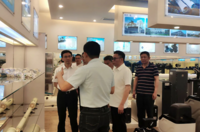 汕头市领导前往bb贝博ballbet子公司奥斯博调研